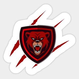 Wild Bear Sticker